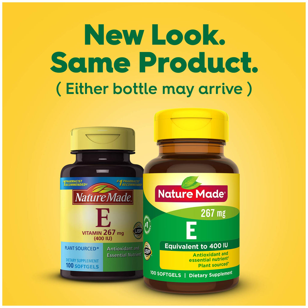 Nature Made Plant Sourced Vitamin E 400 IU d-Alpha Softgels - 300 Count - image 13
