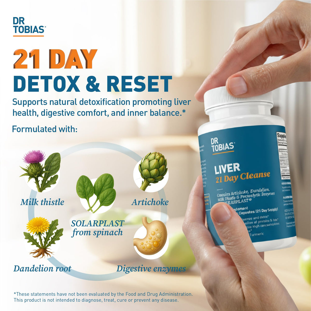 Dr. Tobias Liver 21 Day Cleanse - 63 Vegetarian Capsules - image 2