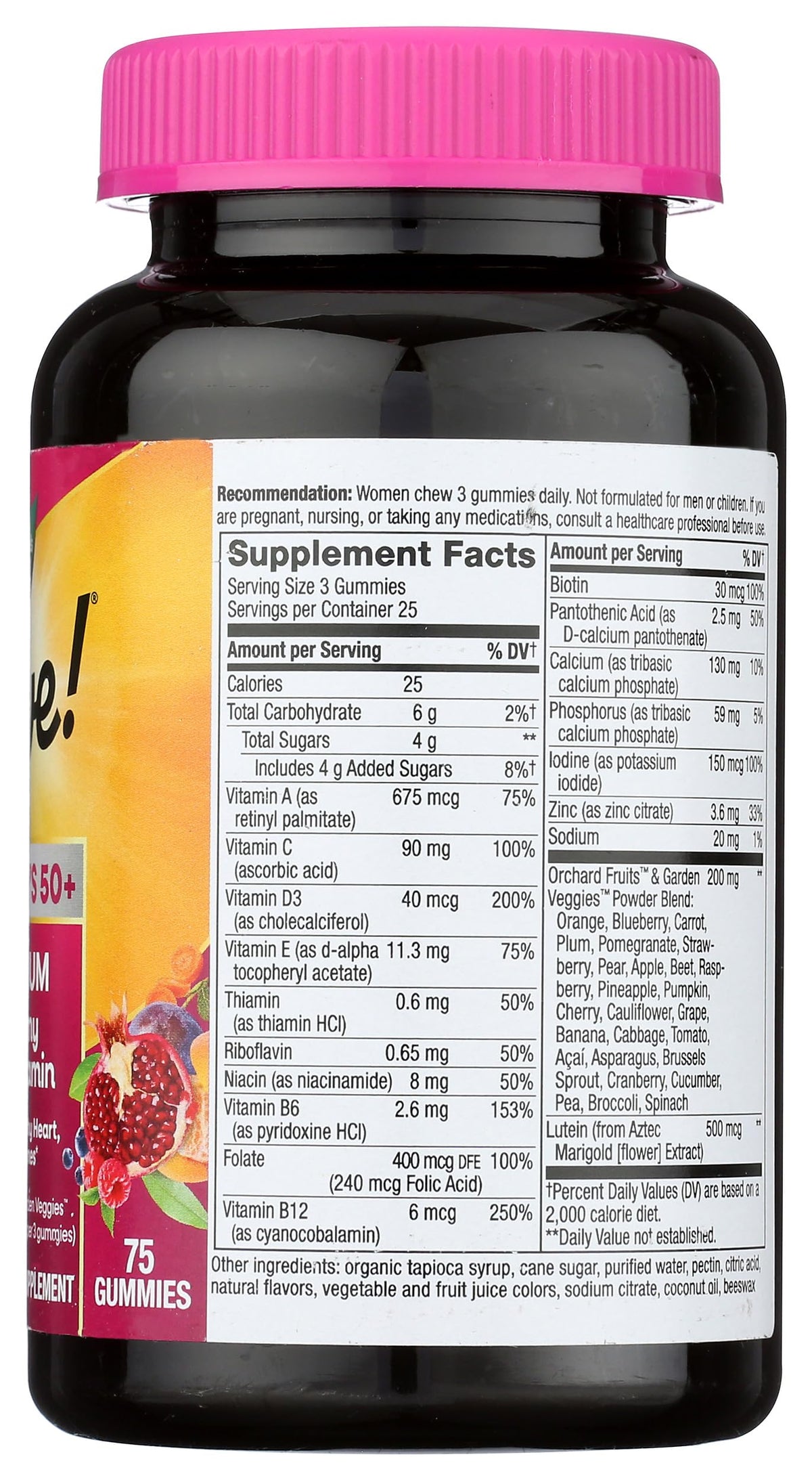 Nature's Way Alive Women 50 Plus Multivitamin Gummy - 75 Count - image 6