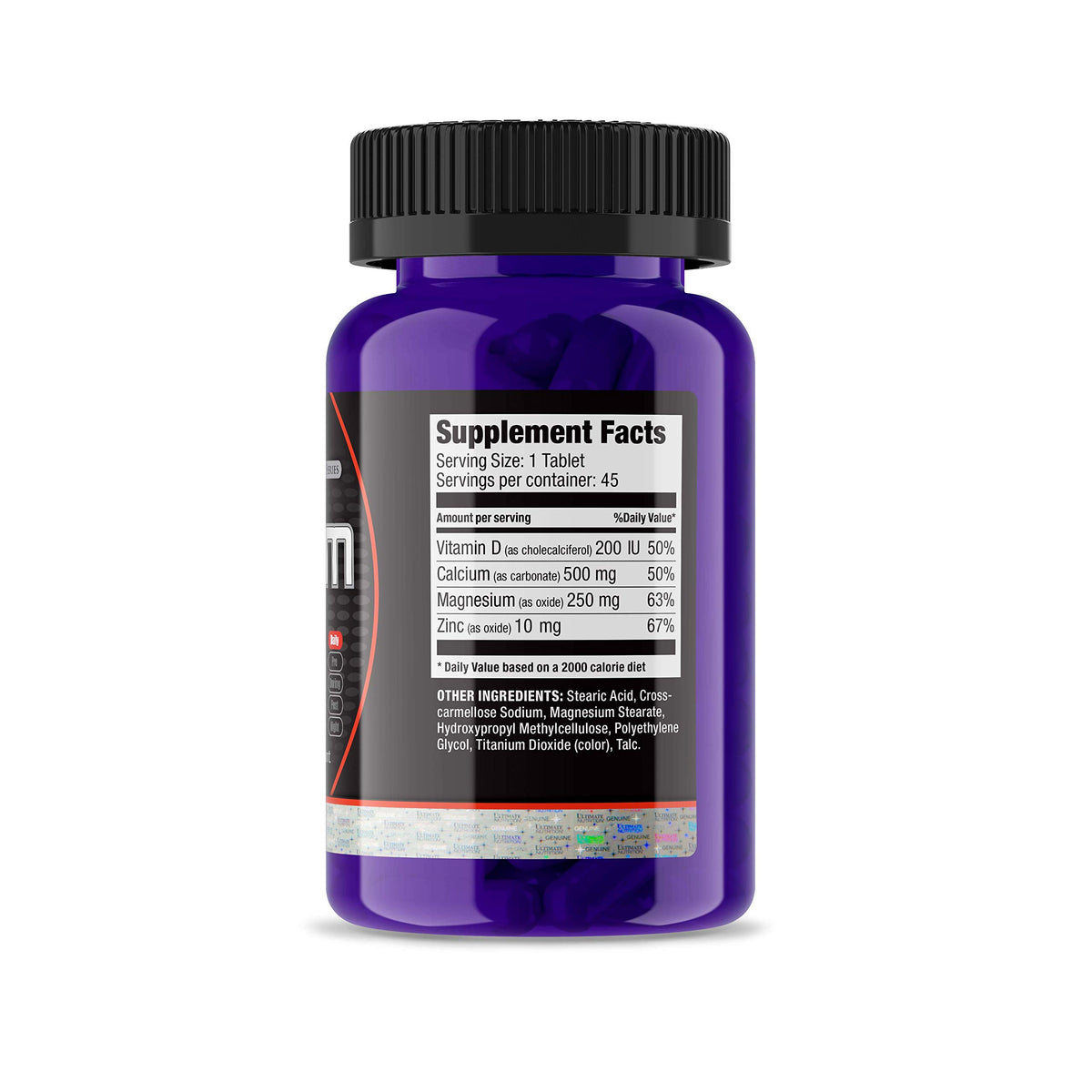 Ultimate Nutrition Calcium Plus Vitamin D Supplement - 45 Tablets - image 3