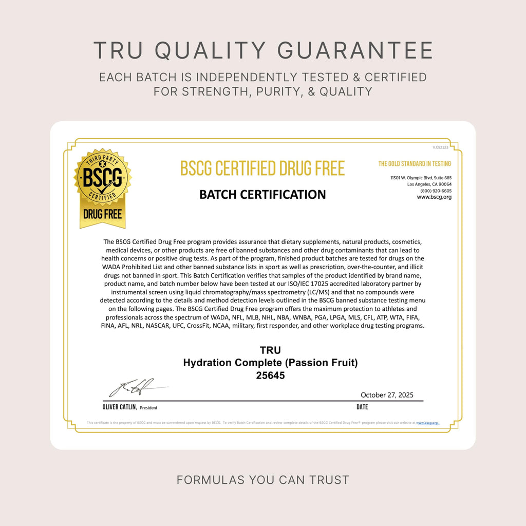 TRU Supplements Hydration Complete BCAA Powder - 24 Servings - image 9