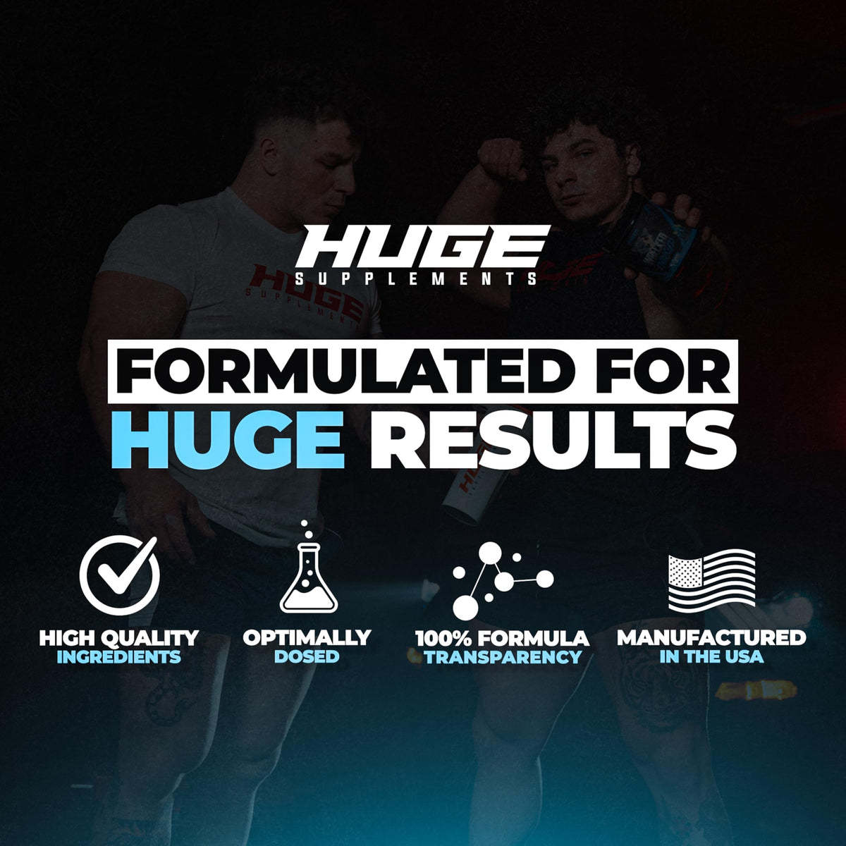 Huge Supplements Turkesterone 500mg Ajuga Extract - 60 Softgels - image 5