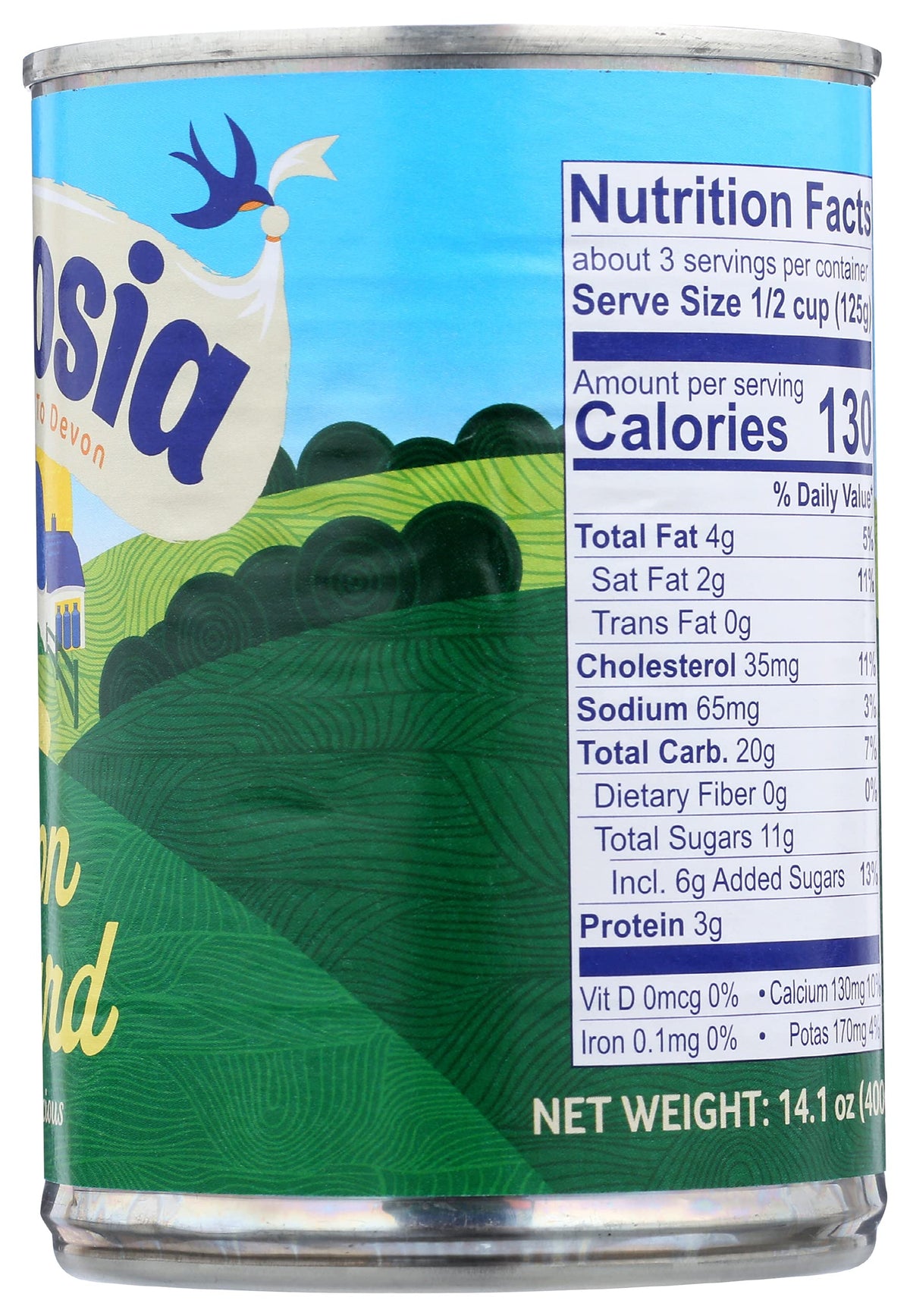 Ambrosia Custard Devon - 14.1 oz Can - image 4