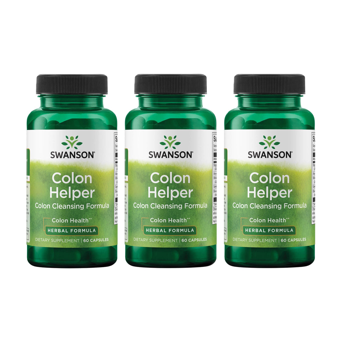 Swanson Colon Helper Herbal Digestive Supplement for Adults Seeking
