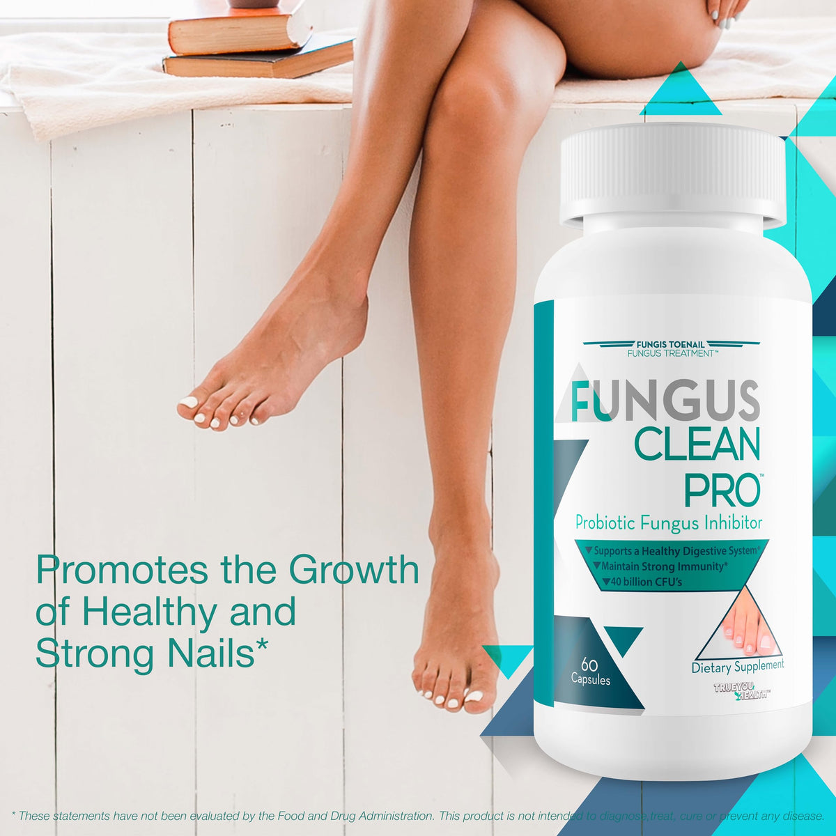 Fungis Toenail Fungus Treatment Probiotic - 60 Capsules - image 3