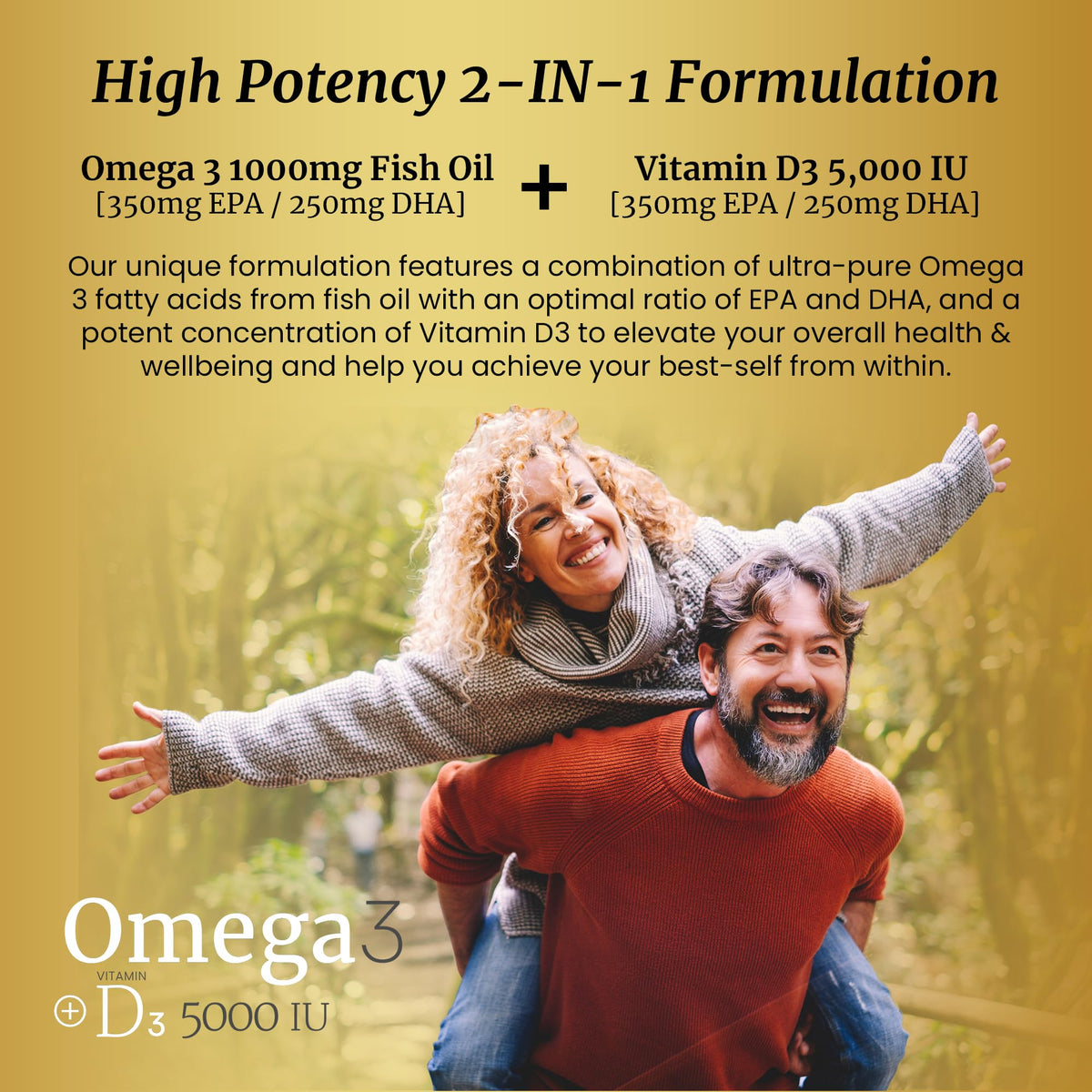 SIGNIFY NATURE Omega-3 + D3 Fish Oil 1000mg - 90 Softgels - image 6