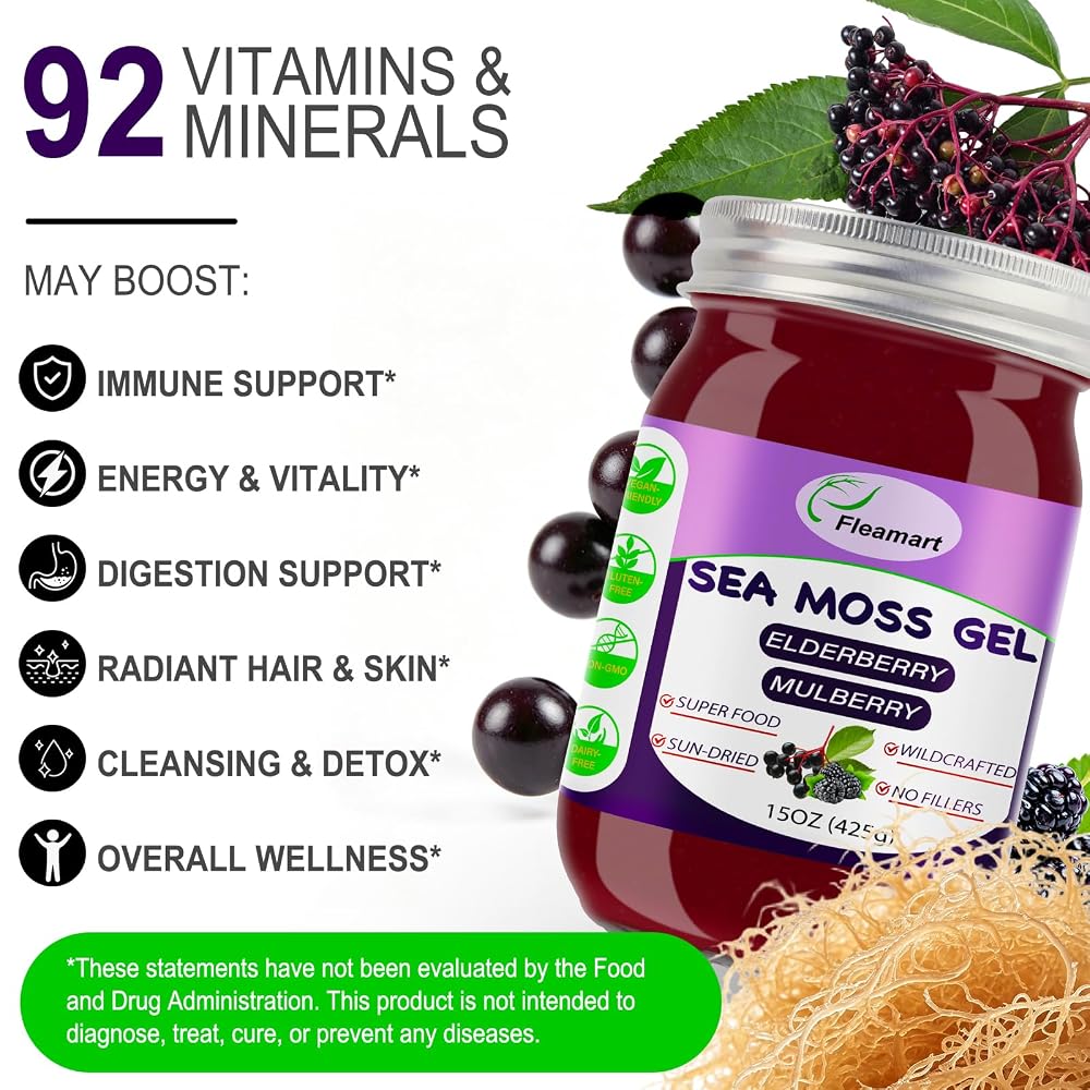 Fleamart Sea Moss Gel 15 OZ
