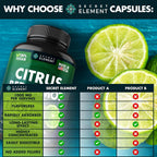 Secret Element Citrus Bergamot Extract 1000mg - 120 Capsules - image 7