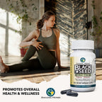Amazing Herbs Black Seed Ultimate with Garlic & Ginger - 100 Capsules - image 4