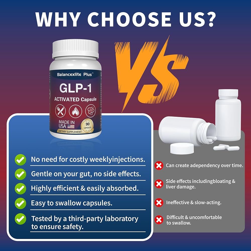 Balancexlite Plus GLP-1 Supplement Support - 60 Capsules - image 4