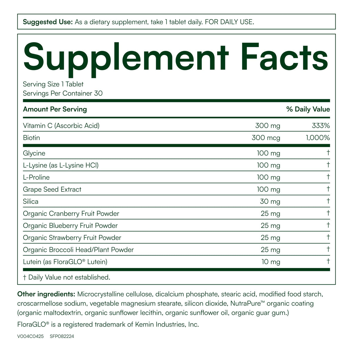Purity Products Vegan Collagen Builder Tablet - 30 Count - image 2