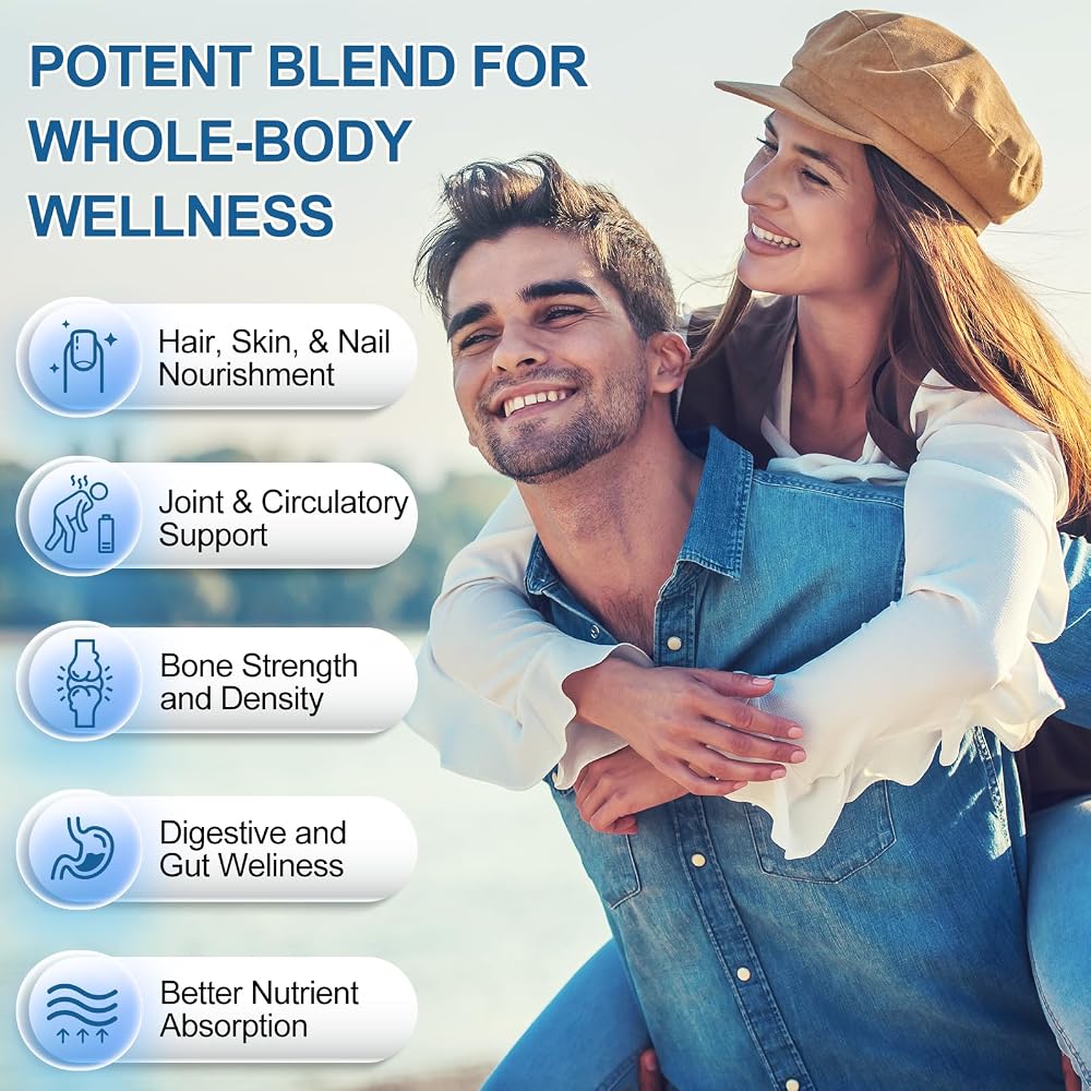 BEWORD Multi Collagen Softgels for Women & Men