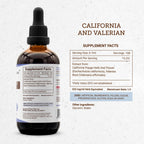 Secrets of the Tribe California and Valerian Tincture Alcohol-Free