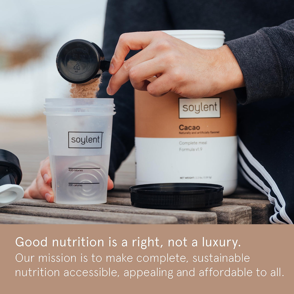 Soylent Complete Nutrition Cacao Meal Replacement Powder - 36.8oz - image 3