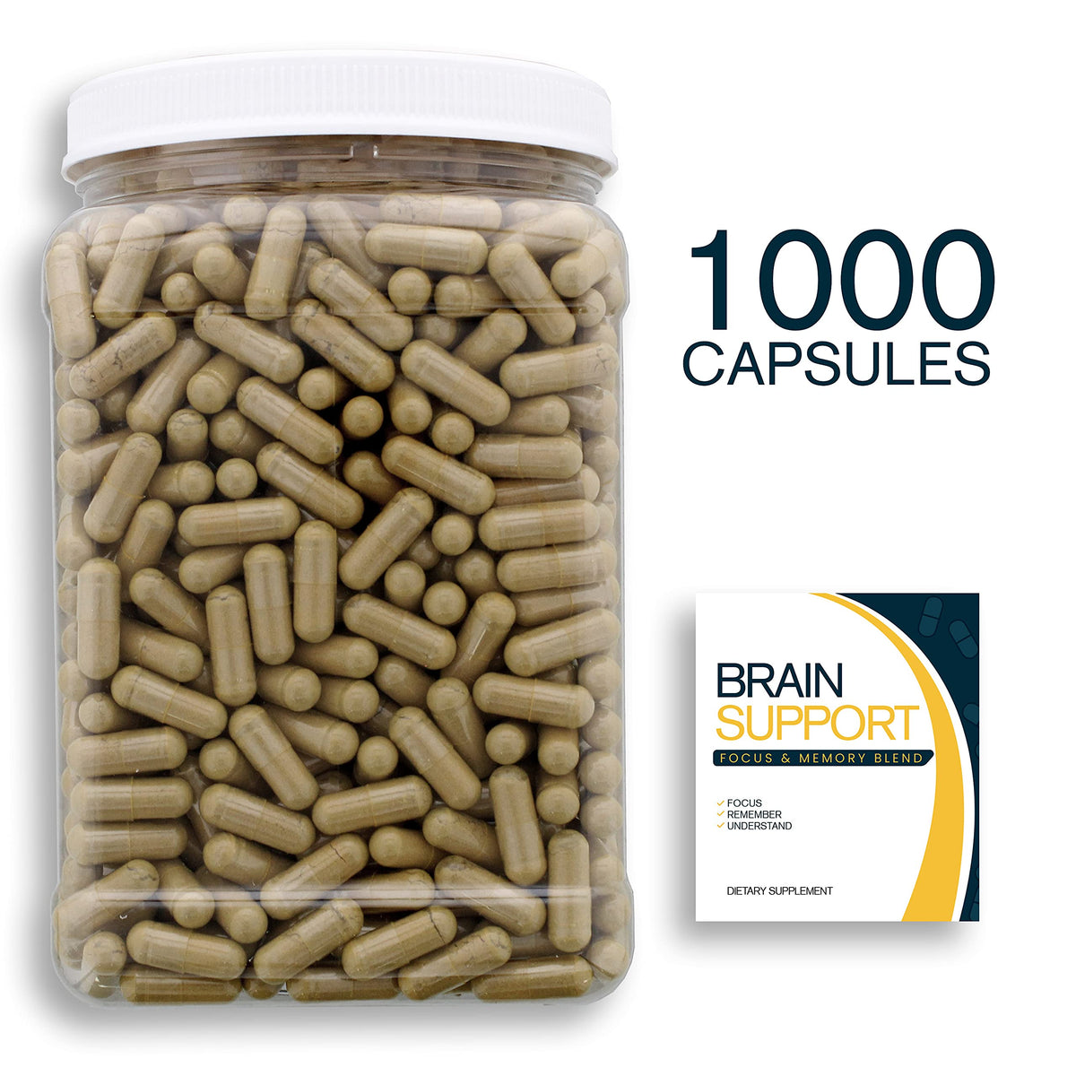Bulk Buy Brain Support Blend - 1000 Capsules - image 2