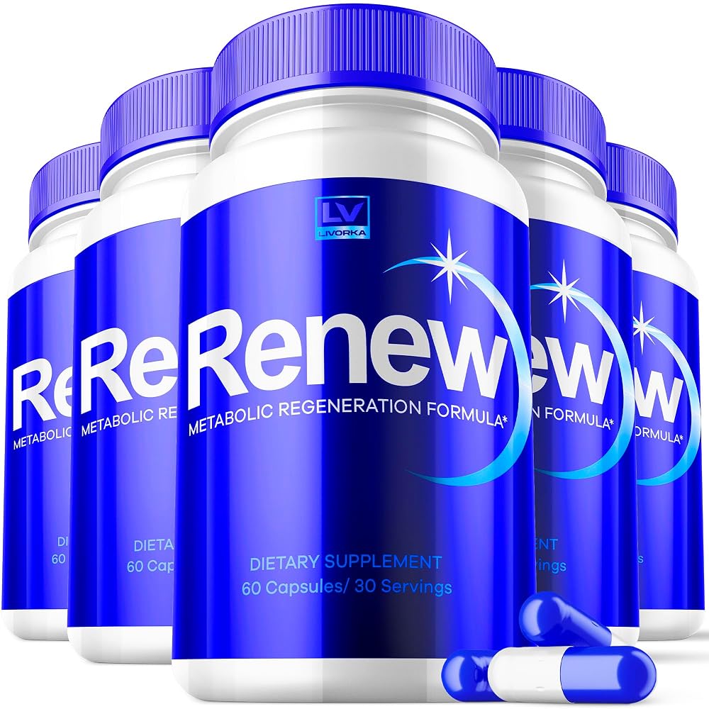 LIVORKA Renew Metabolic Regeneration Formula - 300 Capsules