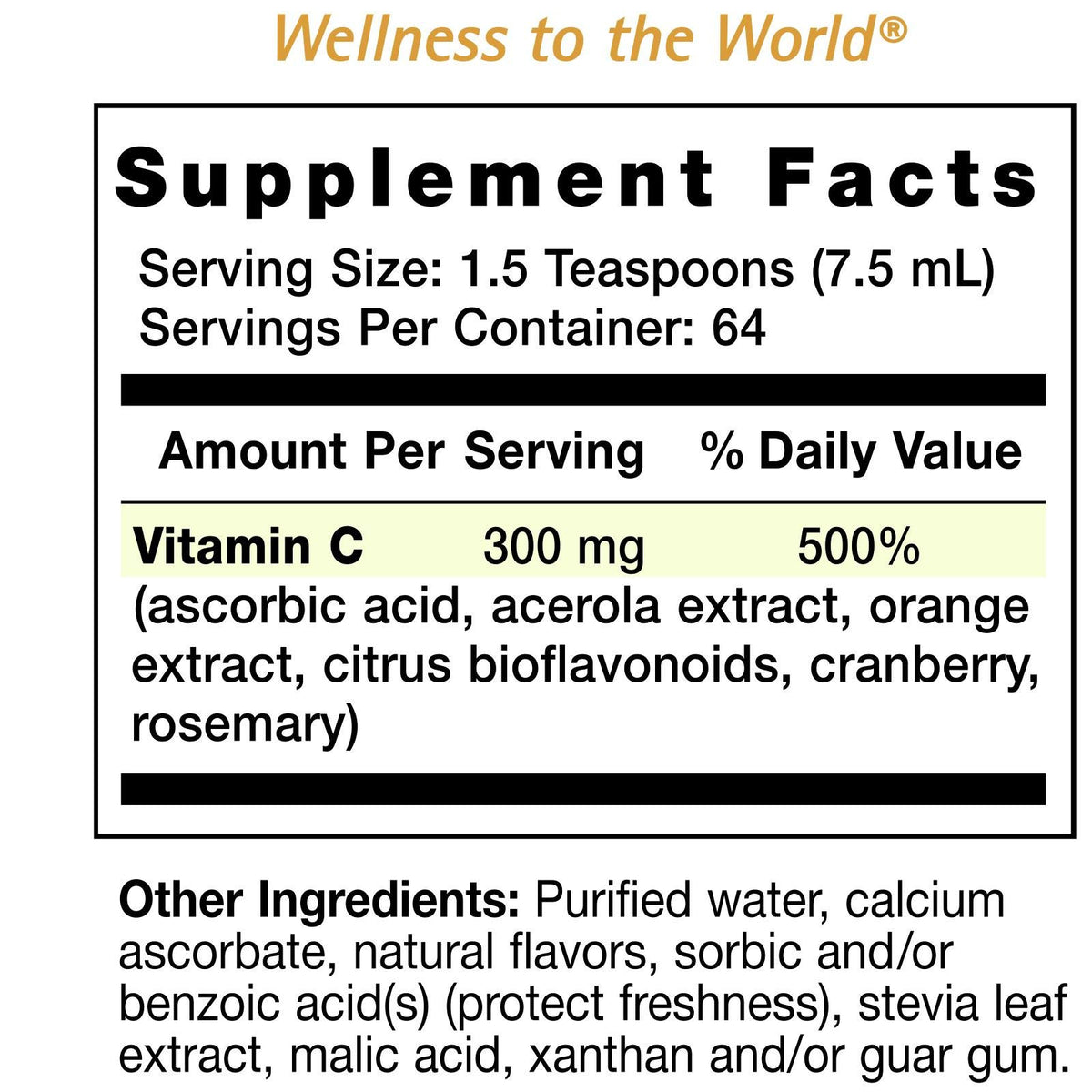 Eniva Liquid Vitamin C Immune Formula Orange Citrus - 16 Fl Oz - image 2