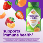 Vitafusion Multivitamin Gummies + Immune Support - 90 Gummies - image 6