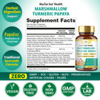 Organic Veda Marshmallow Turmeric MasTur Gut Health Supplement - 120 Capsules - image 2