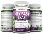 NutriONN Holy Basil Leaf Capsules 500mg Adaptogenic Herb - 120 Vegan Capsules - image 6