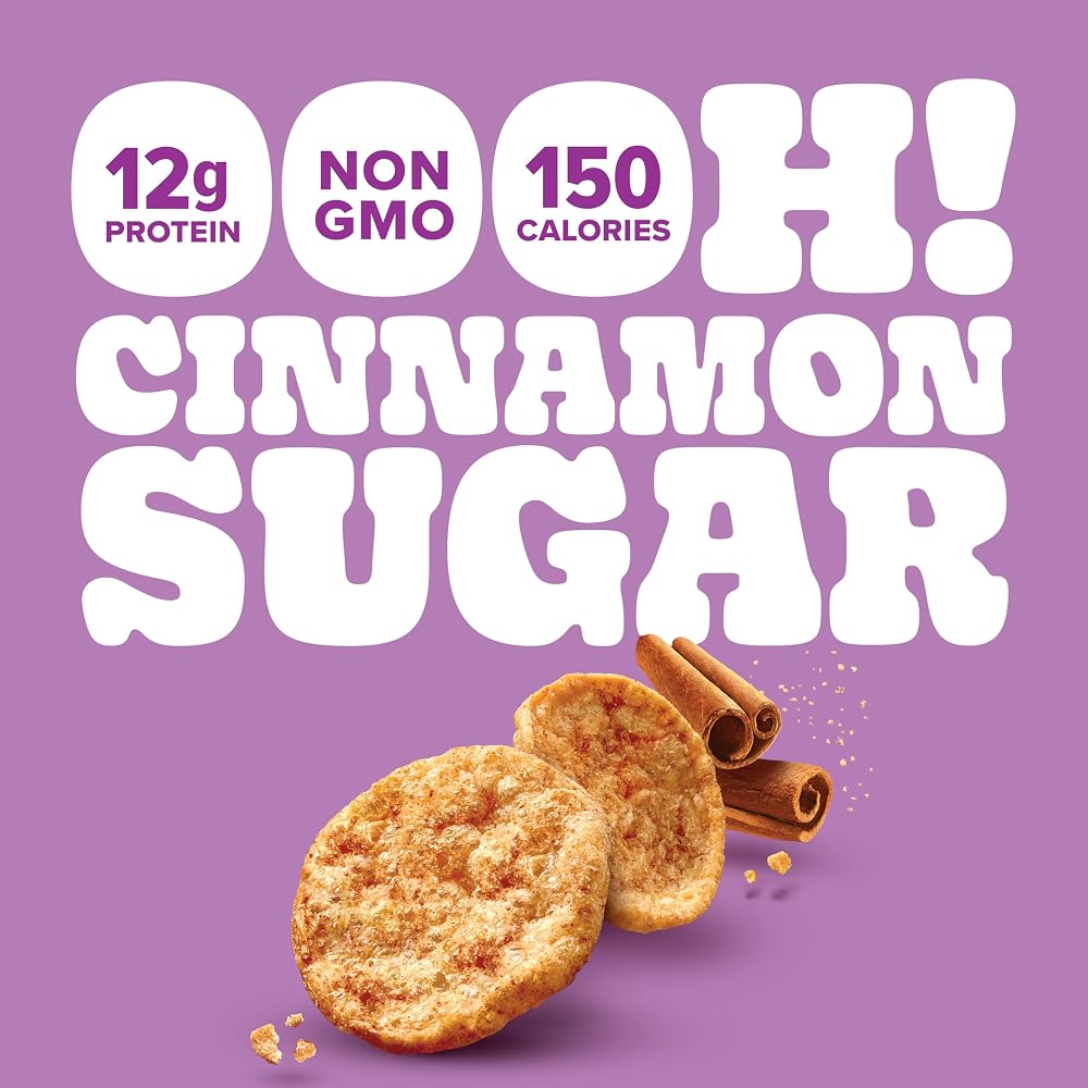 Pure Protein Cinnamon Sugar Popped Crisps 12g Plant-Based - 12 Ct - image 3