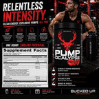 Bucked Up Pump-ocalypse Blood Raz Nitric Oxide Booster Powder - 13.8 oz - image 7