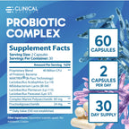 Clinical Effects Probiotic Complex 40 Billion CFU - 60 Vegetarian Capsules - image 6