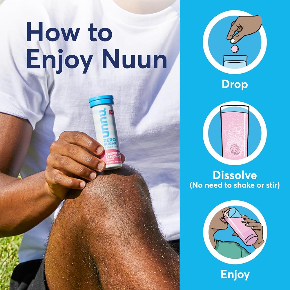 Nuun Zero Sugar Hydration Electrolyte Tablets - Sodium