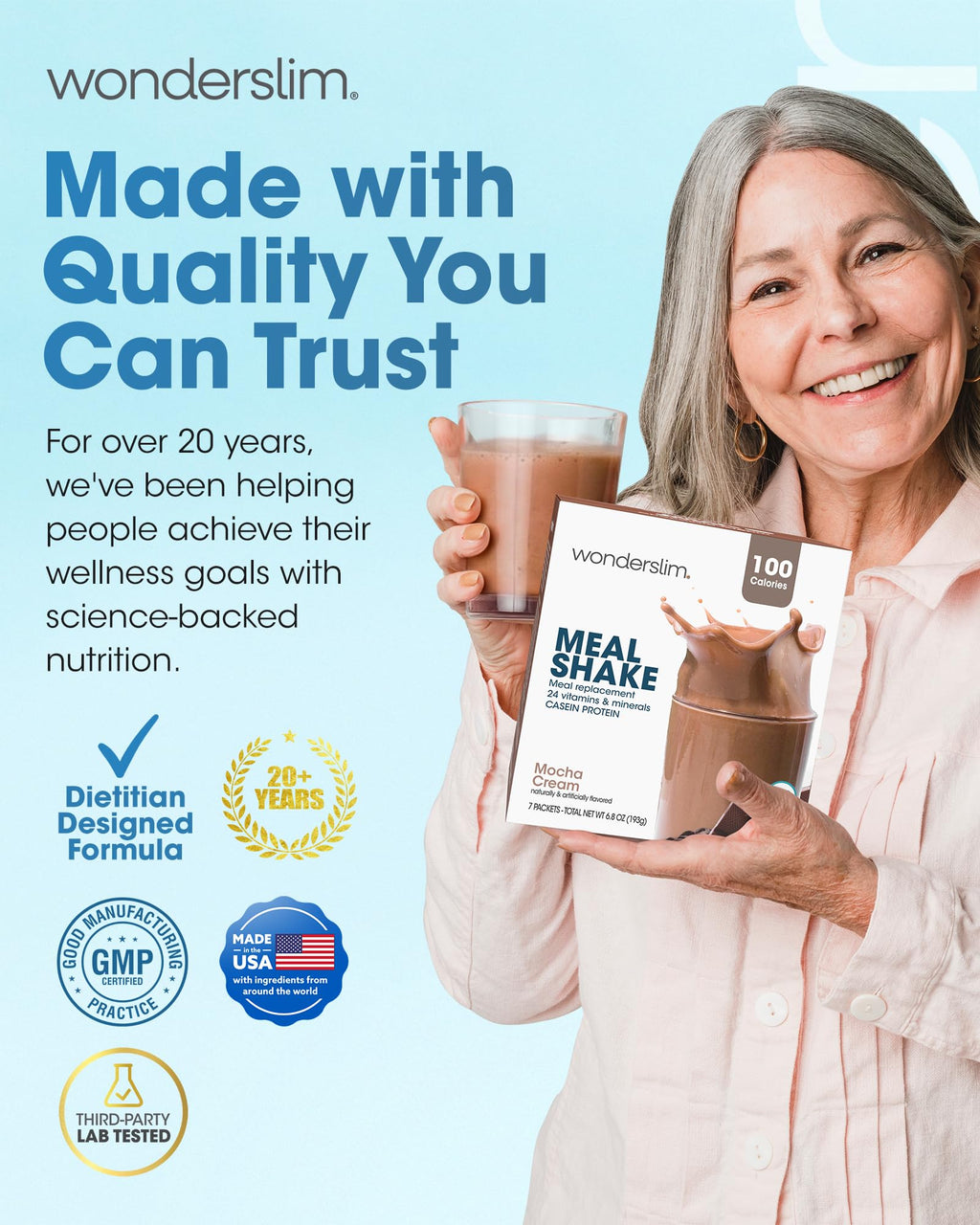 WonderSlim Meal Replacement Shakes & Smoothies
