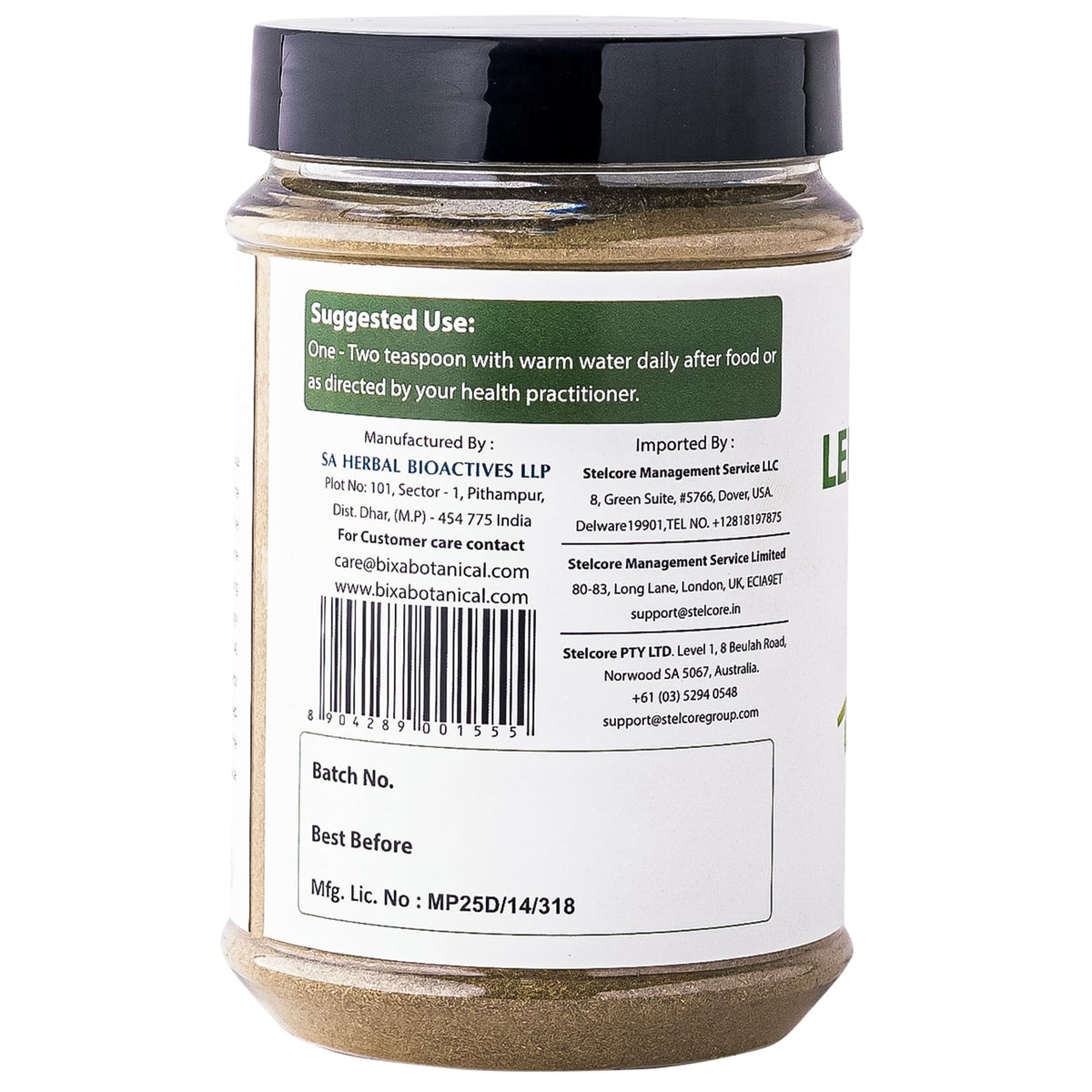 bixa BOTANICAL Lemongrass Powder (Cymbopogon citratus) 200gm (7 Oz) - image 4