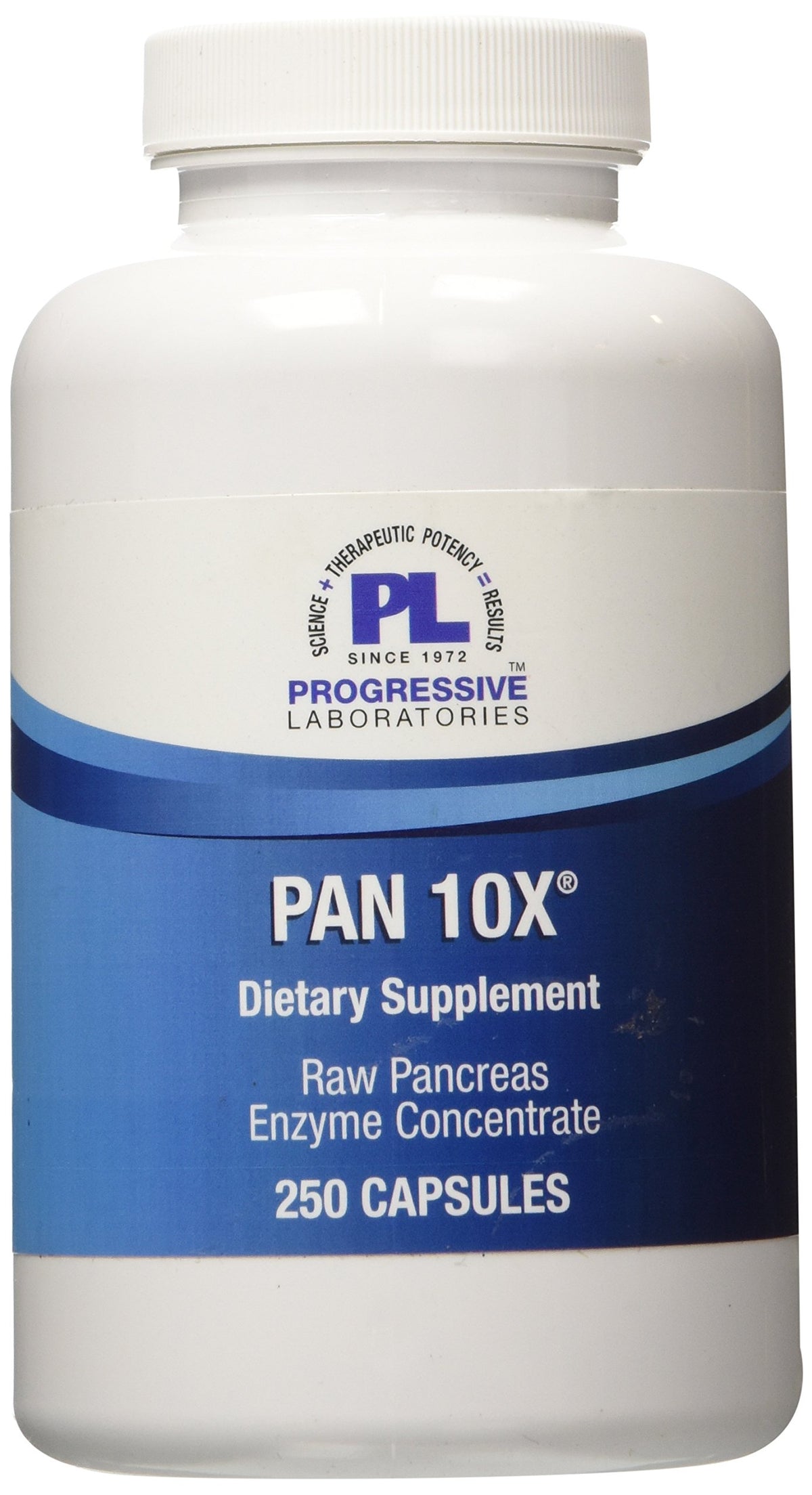 Progressive Laboratories Pan 10X Supplement - 250 Capsules