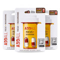 Addall Focus + Mushrooms Memory Supplement - 6 Capsules