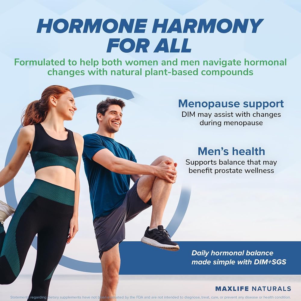 MaxLife Naturals DIM SGS Hormone Balance Support - 120 Capsules - image 3