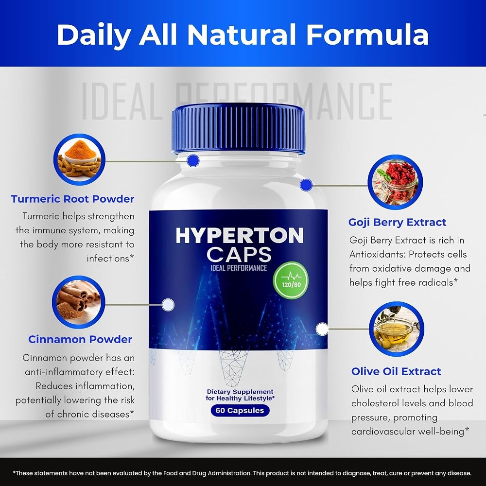 IDEAL PERFORMANCE Hyperton Support Supplement Capsules - 300 Capsules - image 7