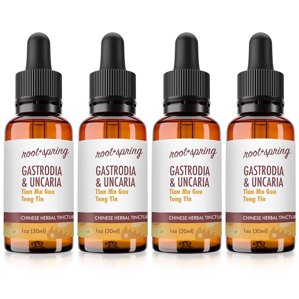 root + spring Gastrodia & Uncaria Herbal Tincture - 4 oz