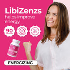ZENZSUAL Libizenzs Plant-Based Energy Support for Women - 90 Capsules - image 3