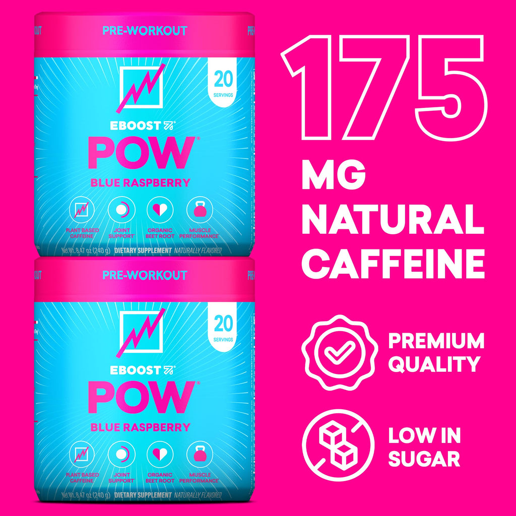 EBOOST POW Natural Pre-Workout