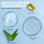 Briteglo Forehead Wrinkle Patches with Collagen & Hyaluronic Acid - 14 Patches - image 5