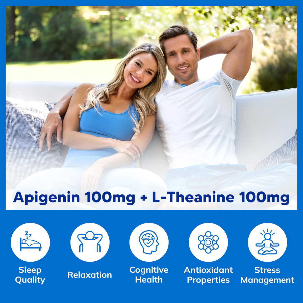 aSquared Nutrition Apigenin 100mg with L-Theanine Gummies - 90 Count - image 2