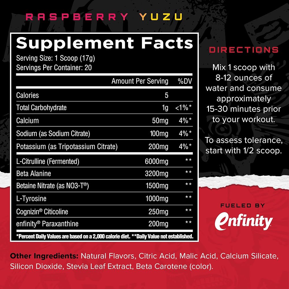 Unmatched Outlier Pre-Workout, Energy & Focus