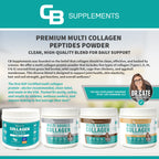 CB Supplements Multi Collagen Protein Powder - 58 Servings - image 6
