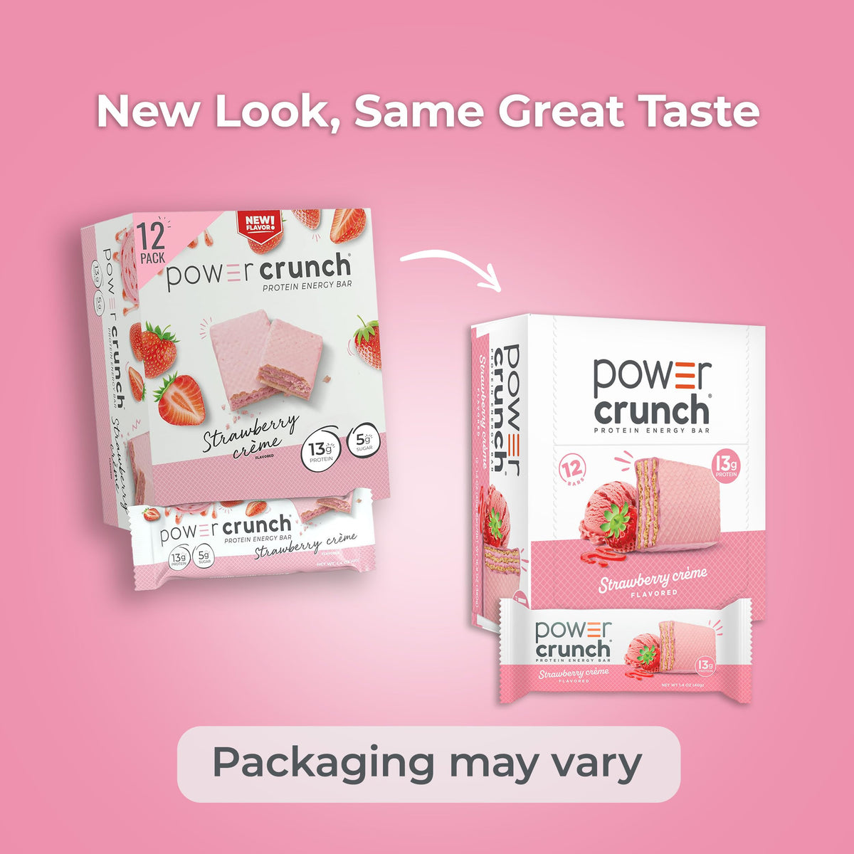 Power Crunch Strawberry Protein Bars - 12 Count - image 7