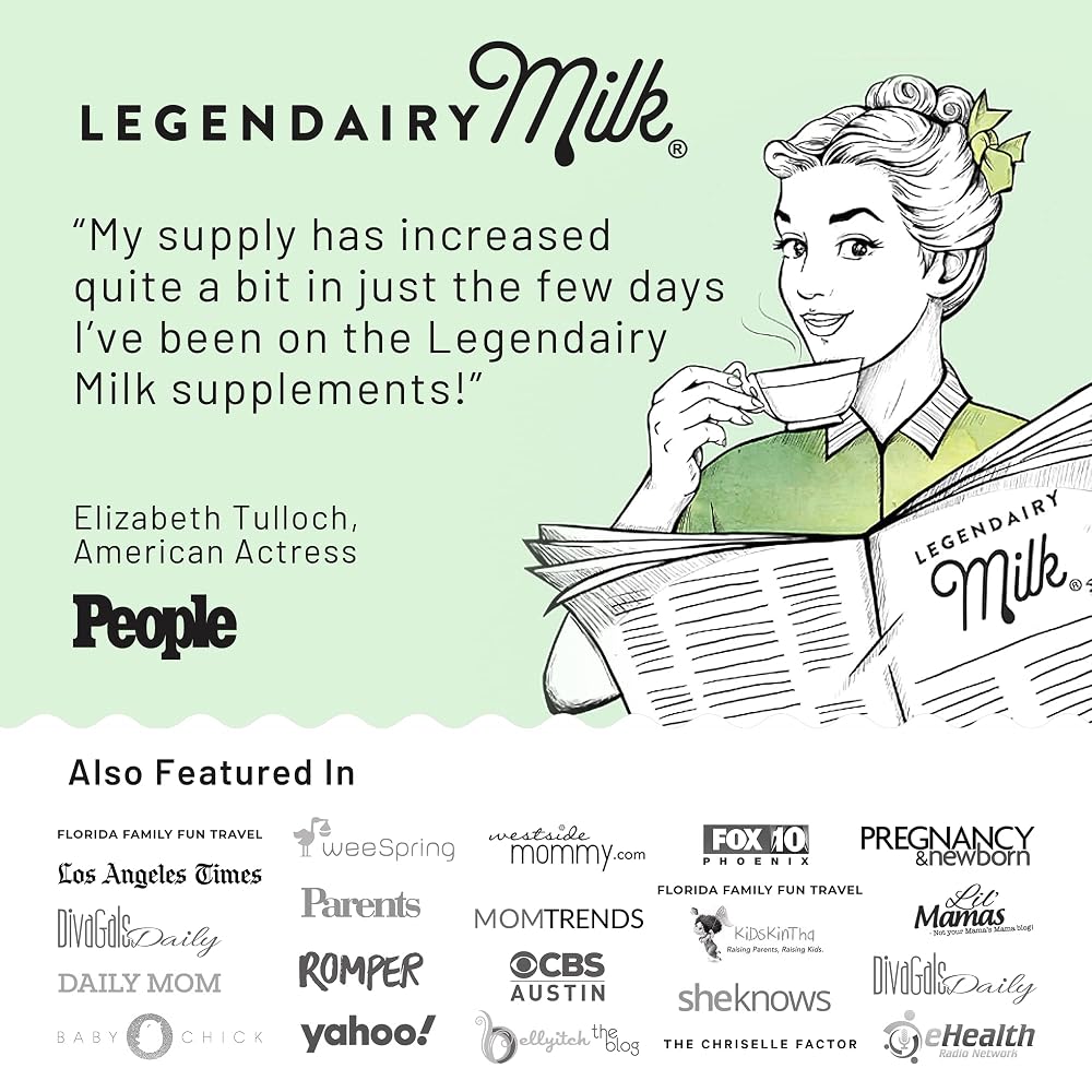 Legendairy Milk Lechita Breastfeeding Supplement - 60 Capsules - image 8
