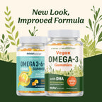 MAV Nutrition Omega 3-6-9 + DHA Plant-Based Gummies - 60 Gummies - image 3