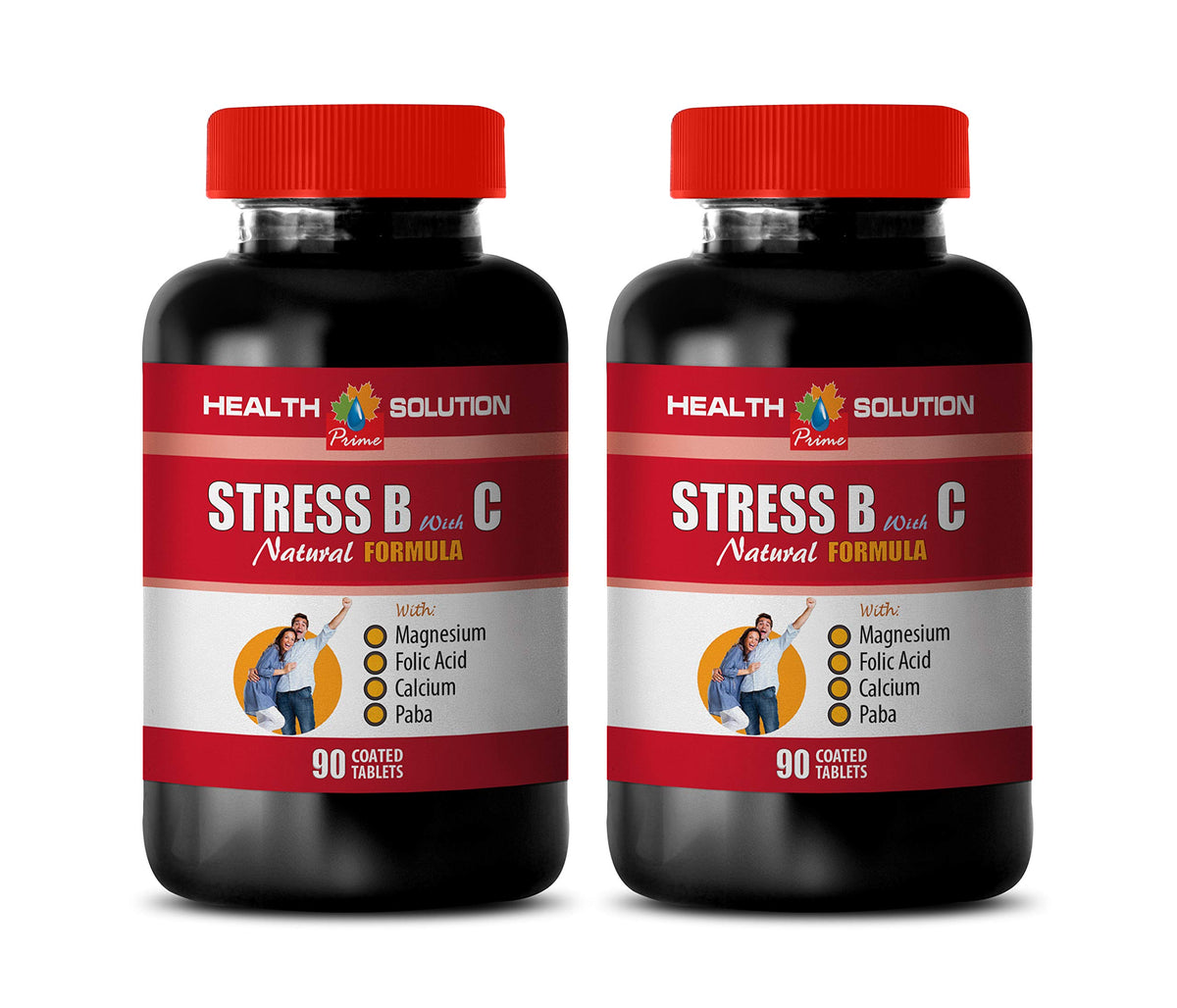 Health Solution Prime Stress B with C Supplement - 180 Tablets