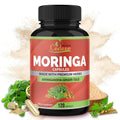 Organic Cadane Moringa Powder Capsules with Ashwagandha - 120 Capsules