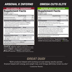 PMD Sports Arsenal X Inferno Stack Fat Burner - 180 Softgels - image 2