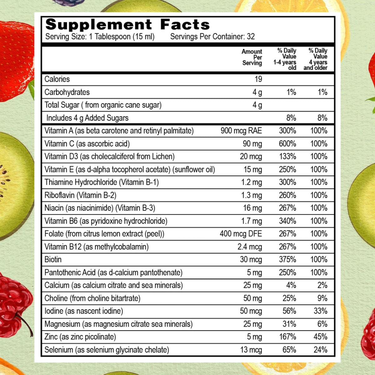 Go Healthy Natural Kids Liquid Multivitamin Immune Support - 16 oz - image 5