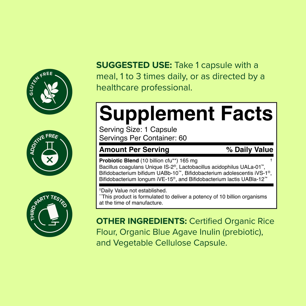 nbpure Poobiotics Vegan Pre & Probiotics - 60 Capsules - image 2