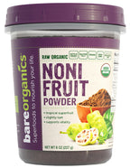 BareOrganics Organic Noni Fruit Powder - 8 Oz